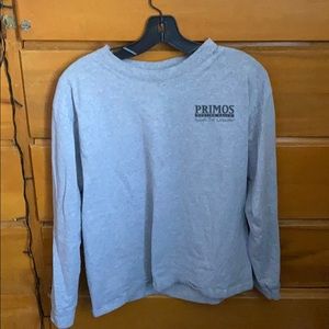 Grey long sleeve shirt